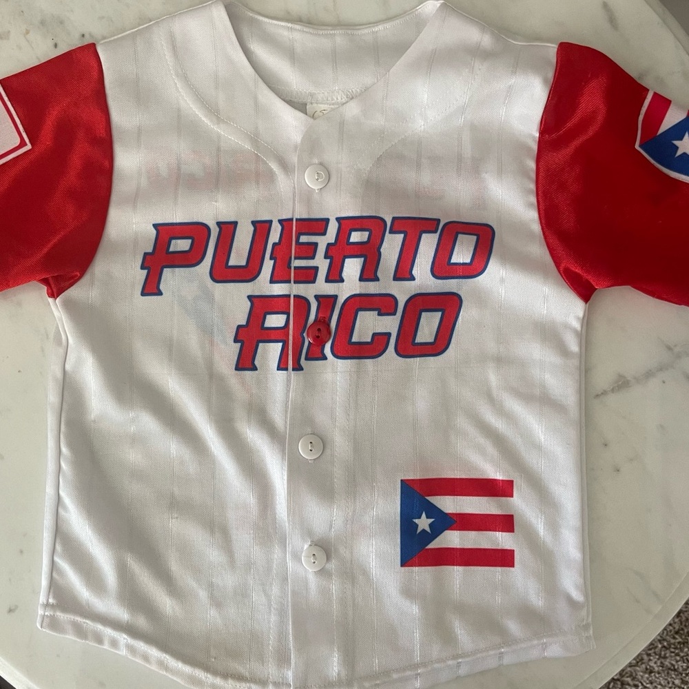 Toddler boy Puerto Rico jersey
